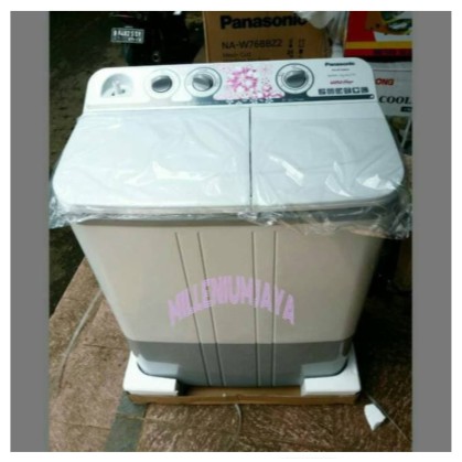 Panasonic Mesin Cuci 2 Tabung 8,5Kg NA-W86BBZ 86BBZ NAW86BBZ GARANSI