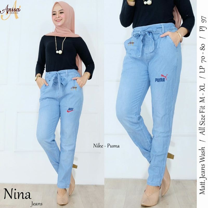 JEANS WANITA NINA SKYNY NIKE-PUMA