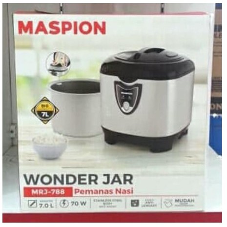 Maspion Magic Jar Wonder Magic Jar MRJ 788 - MRJ788 7L Penghangat Nasi