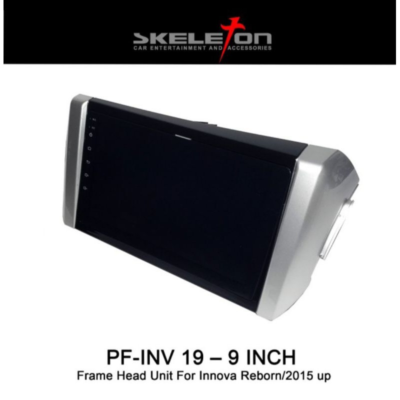 FRAME HEAD UNIT ANDROID 9 INCH INOVA RIBON SKT-PFINV19- 9 INCH