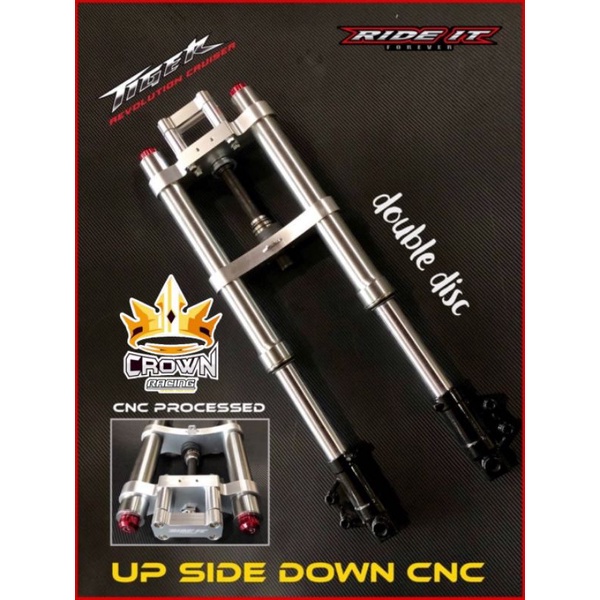 Upside Down Ride IT Tiger Revo CNC Double Disc