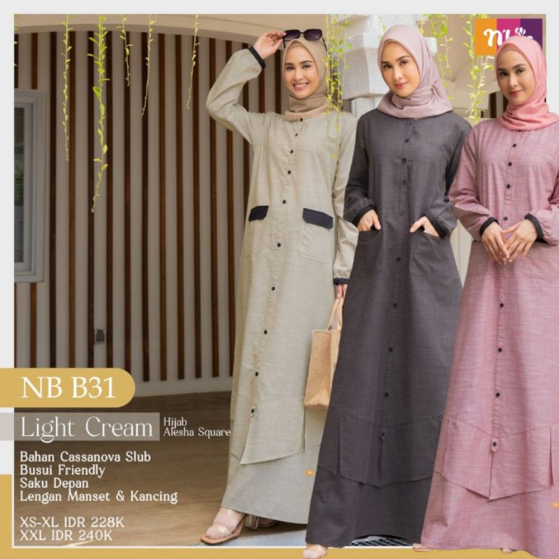 GAMIS NIBRAS TERBARU NB B31 • NIBRAS