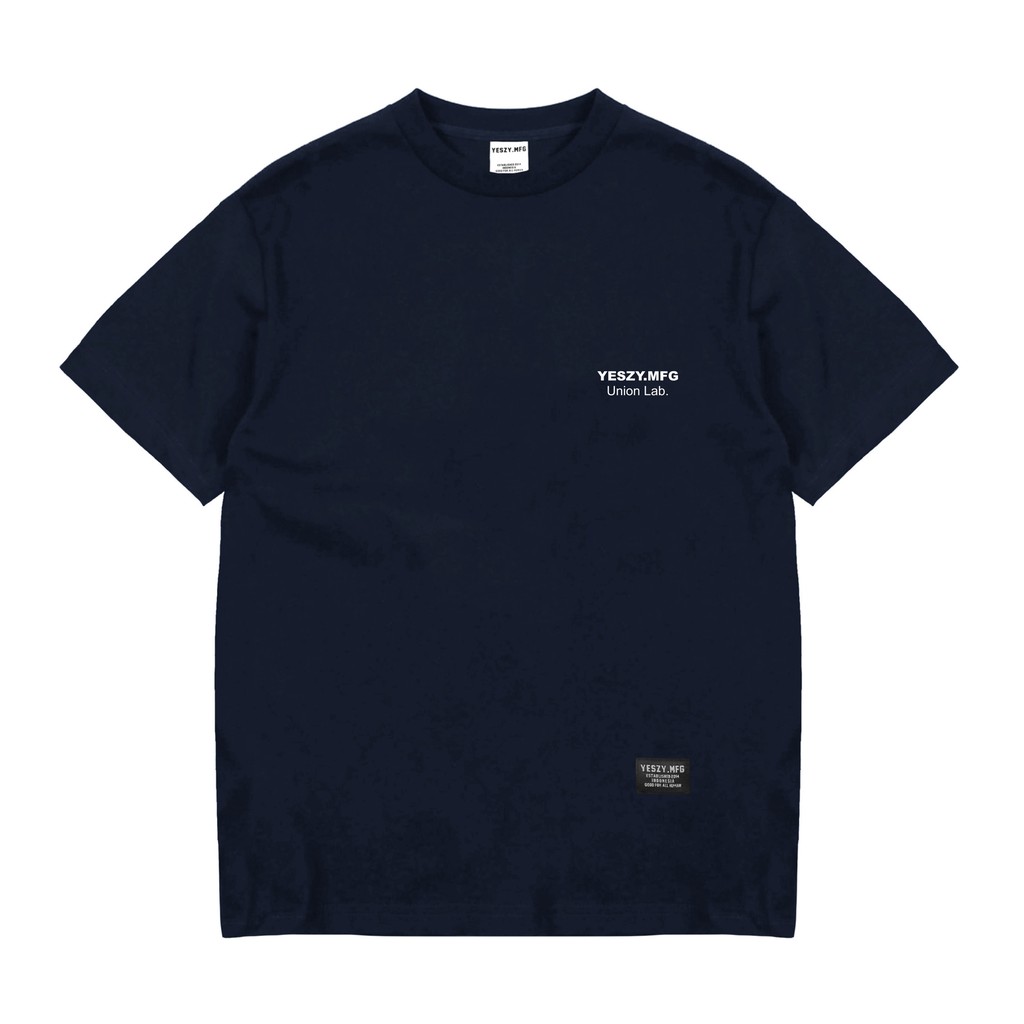 YESZY.MFG Tshirt Navy Unity F. White