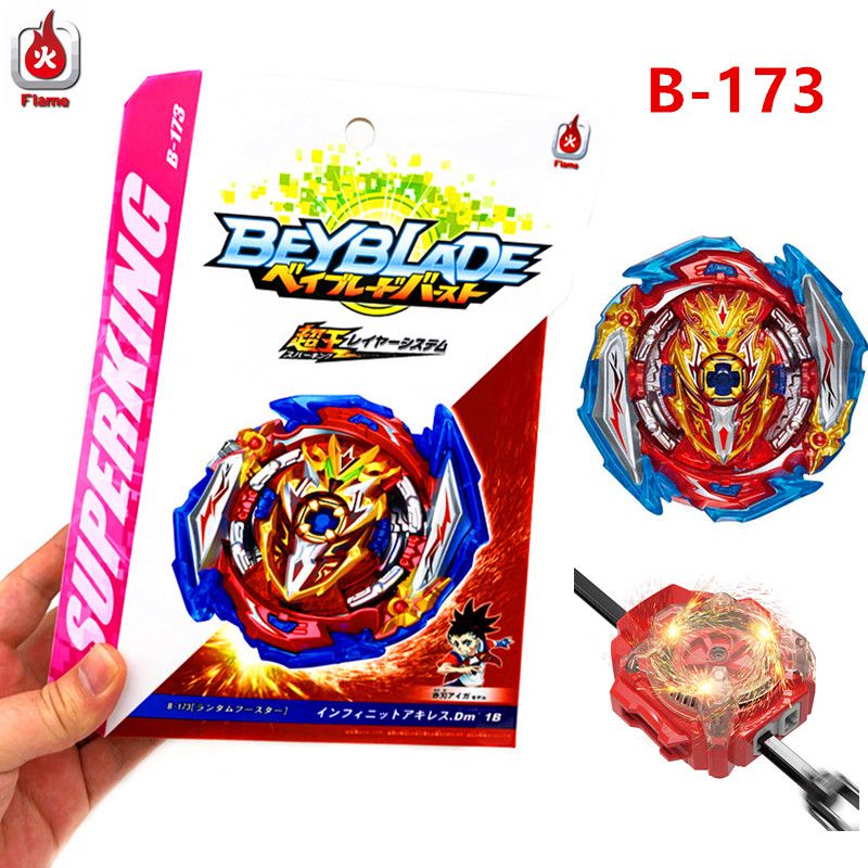 Beyblade Burst Superking Sparking Launcher B-173-01 Infinite Achilles 1B Sword