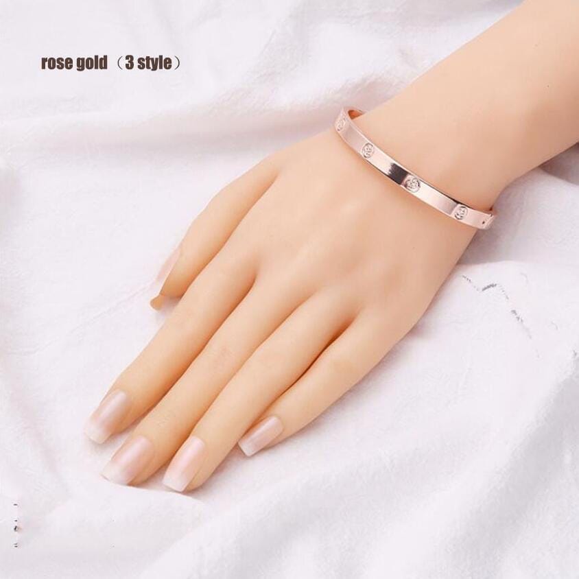 Gelang Slim wanita titanium Premium Import Titanium Anti Karat Anti Hitam Fashion Acessories Wanita