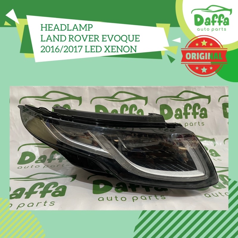 Headlamp Head Lamp Head Light Headlight Lampu Depan Mobil LandRover Land Rover Evoque 2016 2017 Led 
