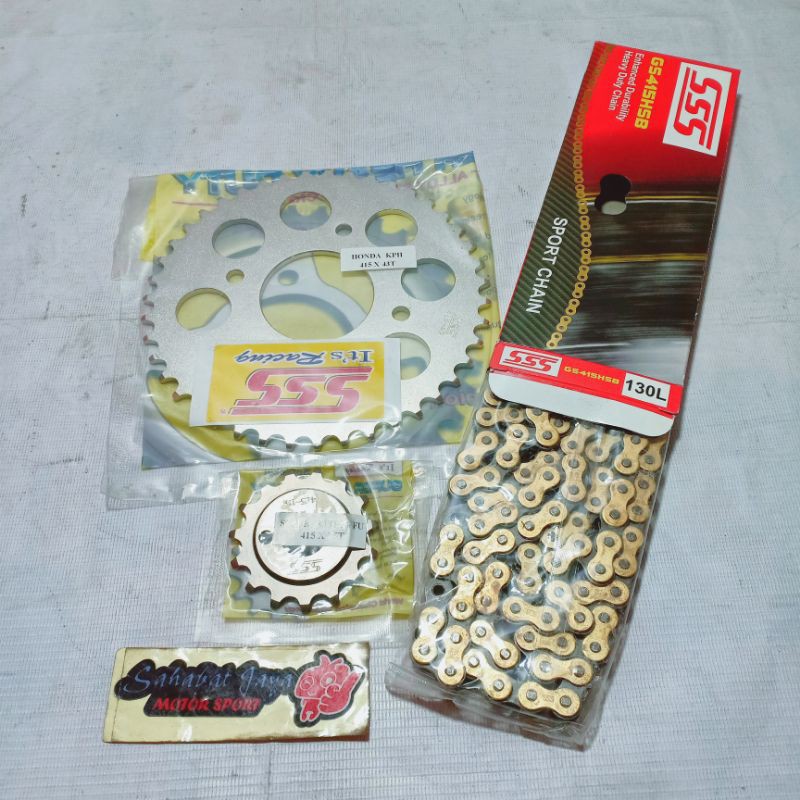Gear Set SSS 415 Satria Fu Old Satria Fu Lama 2009-2012