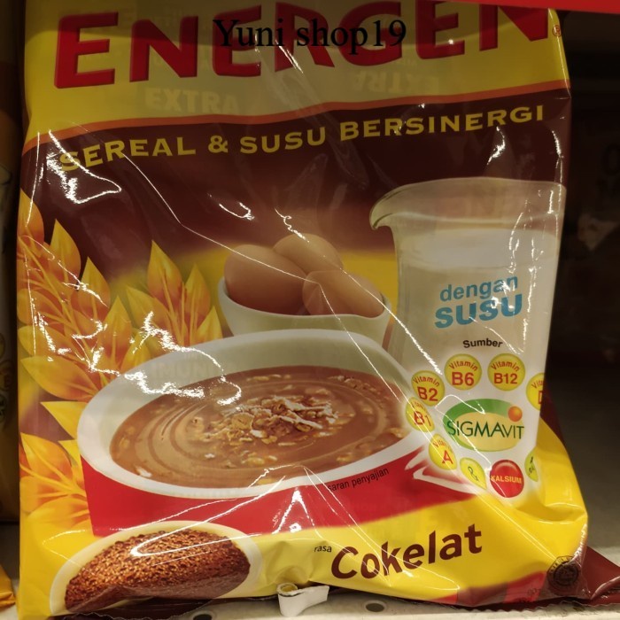 

energen coklat isi 20 sachet