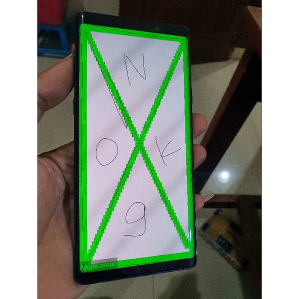 Lcd samsung note 9 ori copotan