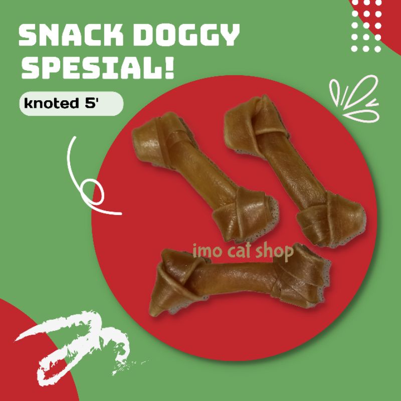 Tulang snack doggy cemilan