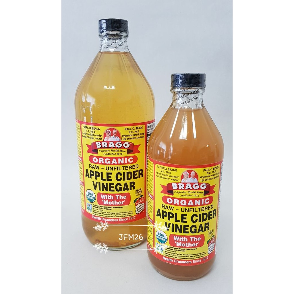 

BRAGG ORGANIC APPLE CIDER VINEGAR 946 ML