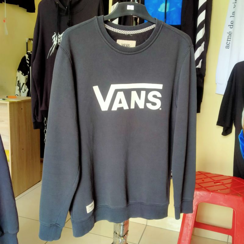 crewneck vans second