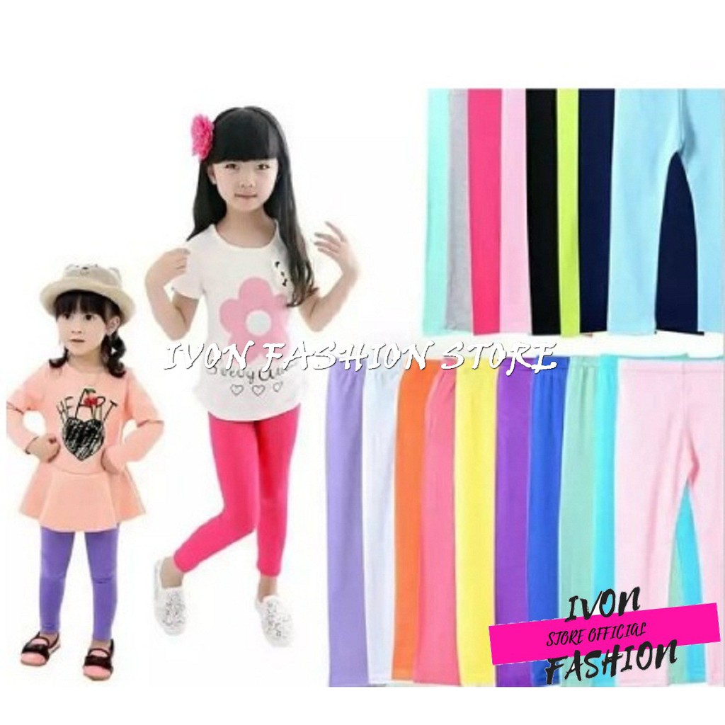 LEGGING ANAK UMUR 5-7 TAHUN CELANA LEGGING ANAK MURAH BISA COD