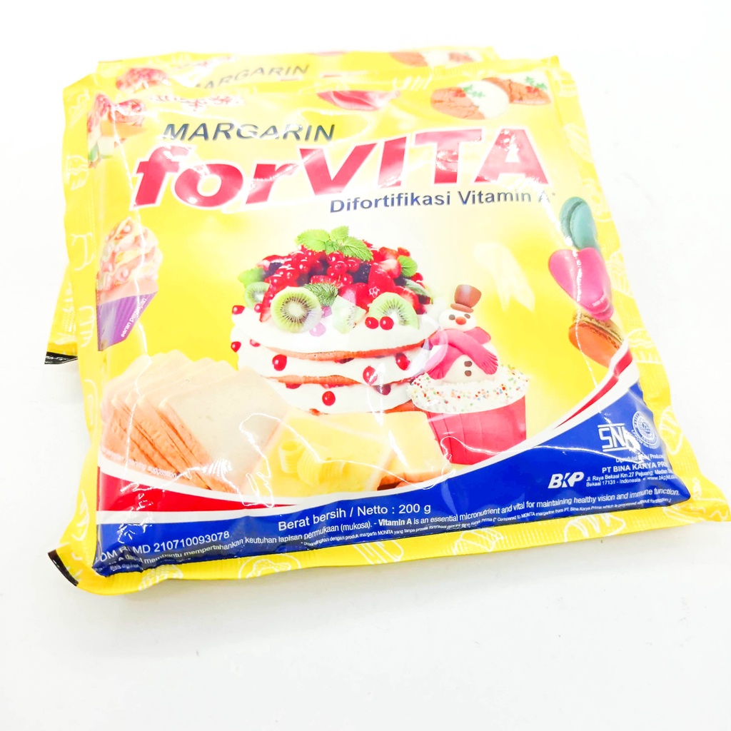 

ForVITA Margarin Sachet 200Gr