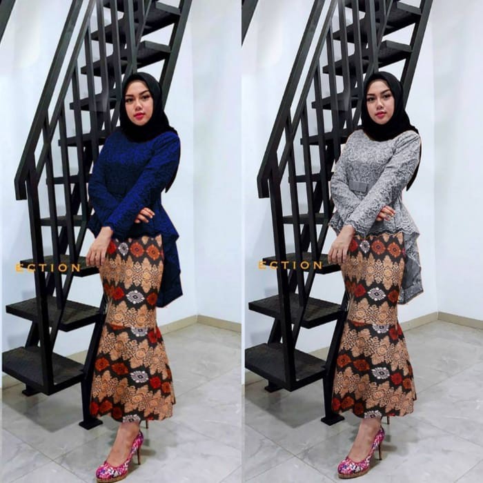 REAL PIC - Set Salsa aurora / Salsara / ADORA / SETELAN KEBAYA BEST SELLER