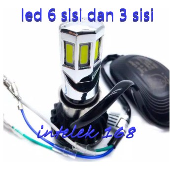 LAMPU LED RTD RAYTON ASLI 35 Watt 6 sisi / Lampu depan LED motor RTD-1