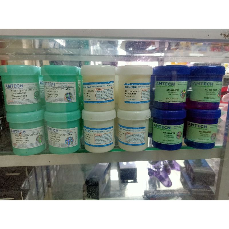 flux amtech biru flux amtech hijau flux KINGBO