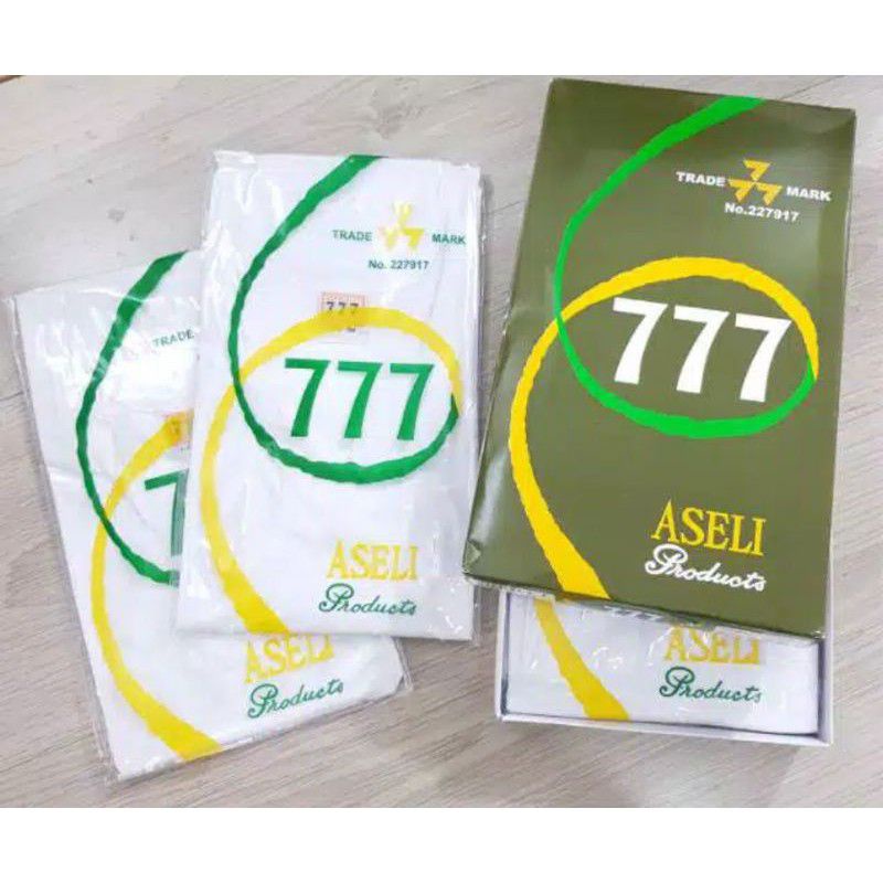Singlet 777 Singlet cowok Pria Dewasa / Baju Kaos Dalam Pria