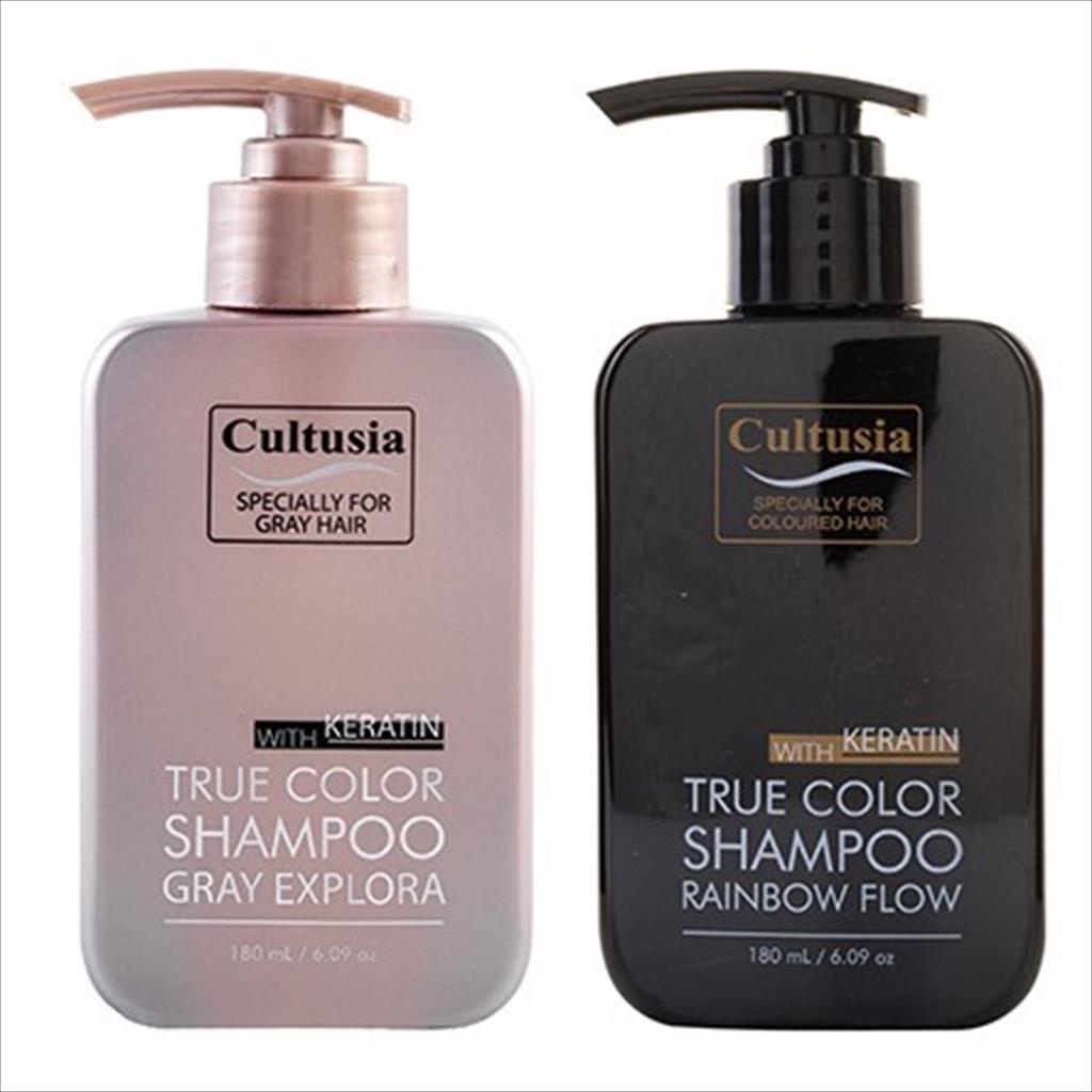 CULTUSIA TRUE COLOR SHAMPOO WITH KERATIN 180ml