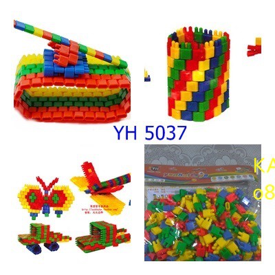 Mainan Edukasi / Building Block / PAUD / Anak / Balita Usia 3 Tahun Merk Yaohuitoys Model YH5052