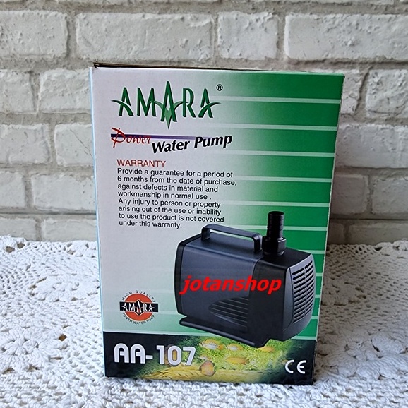 AMARA AA107 AA 107 Mesin Pompa Air Celup Pompa Kolam ikan Aquarium hidroponik AA-107