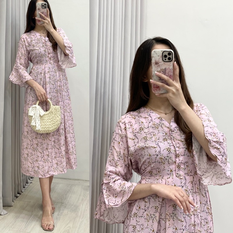 Daster Kova Homewear by Amariel-Kov: Pink Miniskr