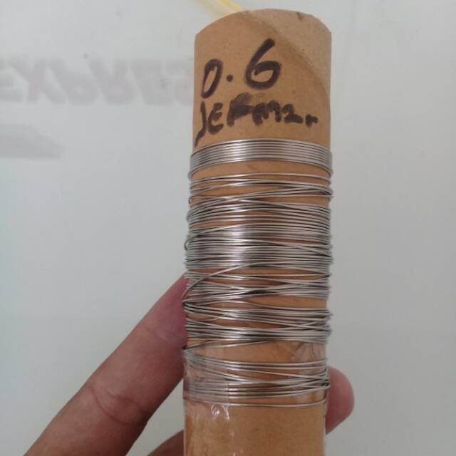Nikelin diameter 0.6mm panjang 5 meter