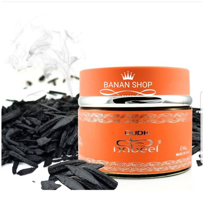 Order Langsung BUHUR NABEEL OUDH NABEEL BOKHUR DUPA ARAB 60gr terbaik