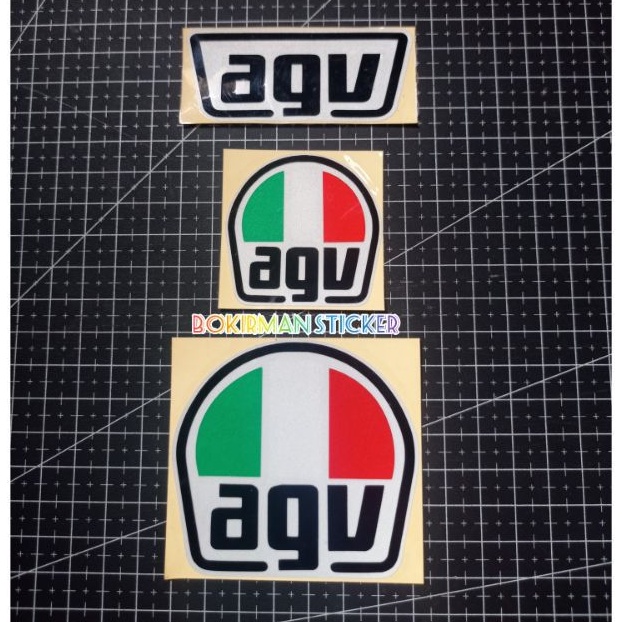 STICKER HELM AGV CUTTING