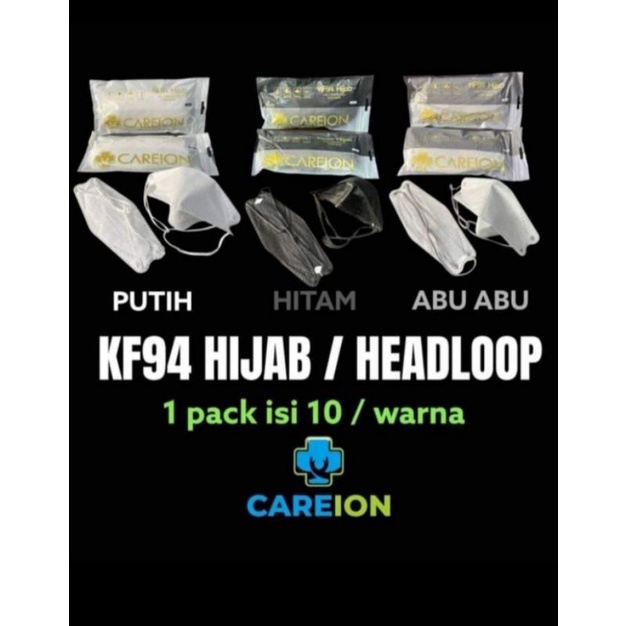 Masker Kf94 Hijab isi 10pcs Premium surgical mask