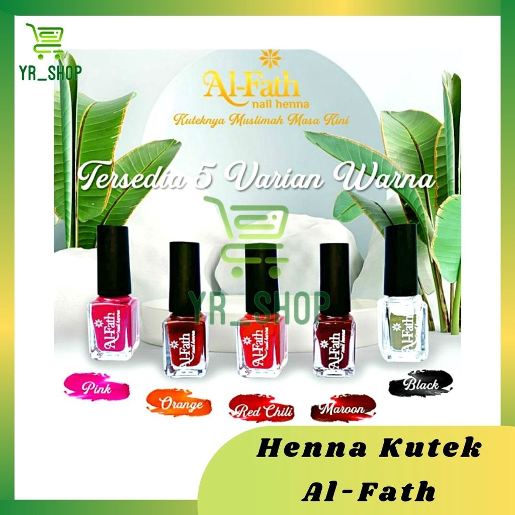 Kutek Henna / Henna Kutek / kutek Halal / Cat Kuku / Nail Henna / Henna Kuku