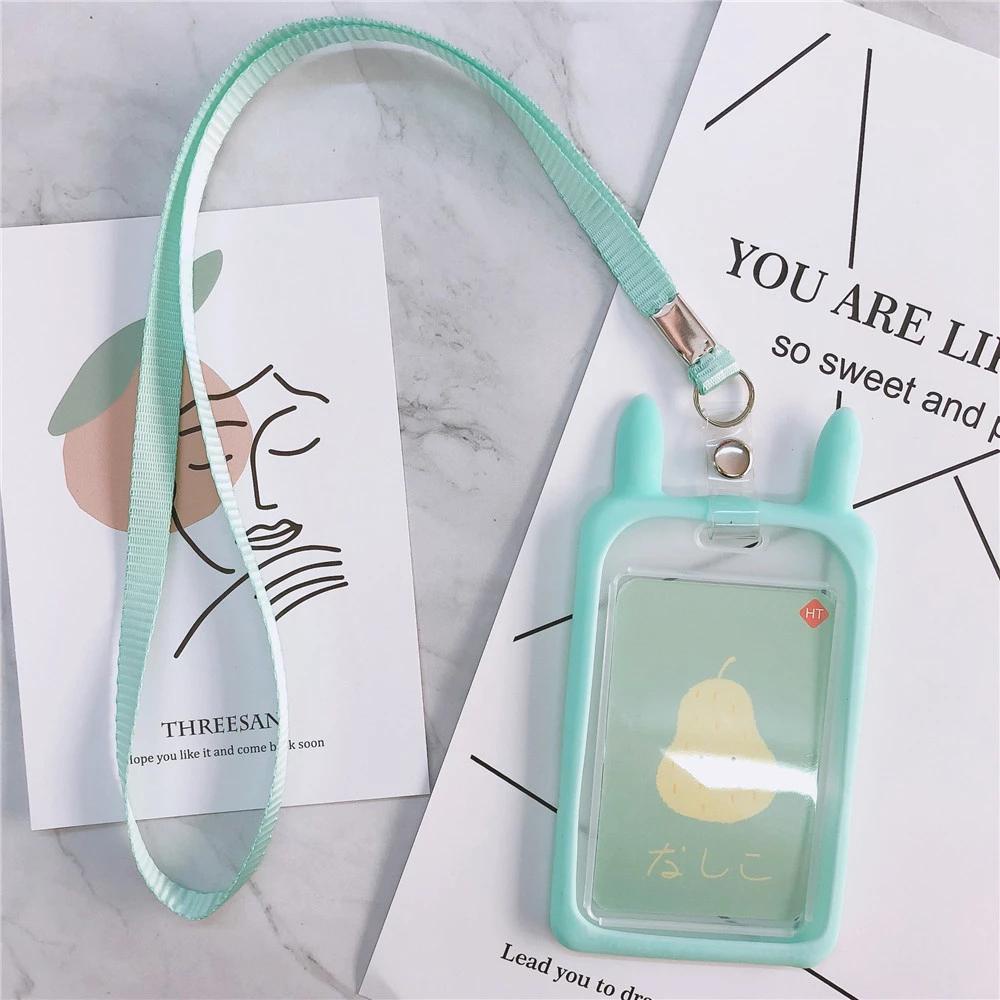 Agustina Card ID Holder Perlengkapan Sekolah High Quality Luggage Tag Trinket Kartu Nama Cover Kartu Bank Kartu Kredit