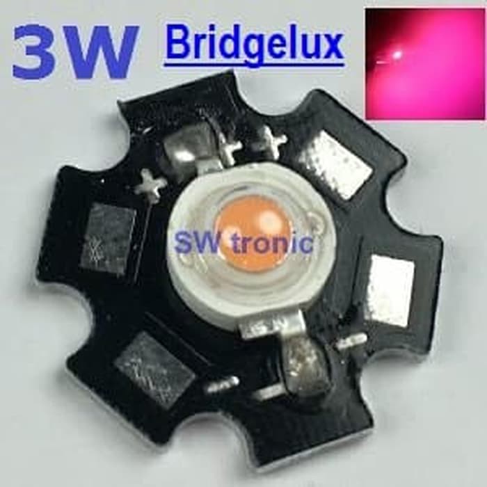 Ready Stok Set 3 Watt LED Bridgelux HPL Full Spectrum Murah