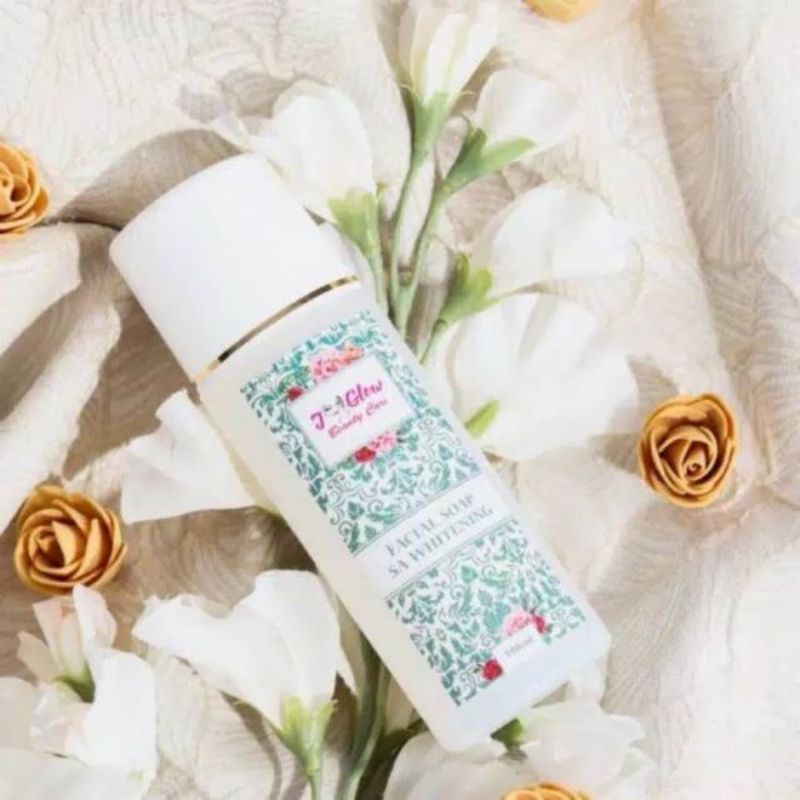 ORI FASIAL SOAP JGLOW SKINCARE WHITENING AGNE SNOW WHITE