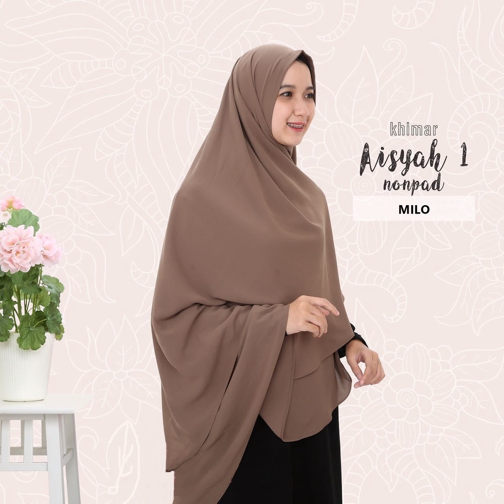 Khimar Non Pet Jumbo Syari Wolfis