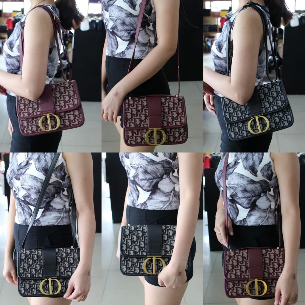 Tas CD 30 Montaigne Oblique Canvas Seprem 880