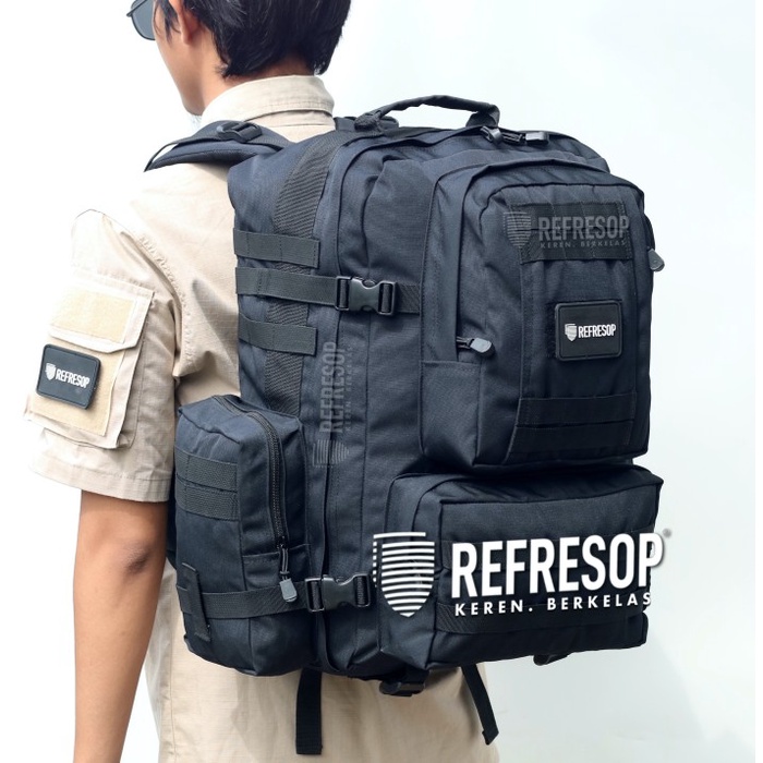 [MURAH] [COD] Tas Ransel Punggung Militer / Tentara / Army/ TNI PX314 - Hitam