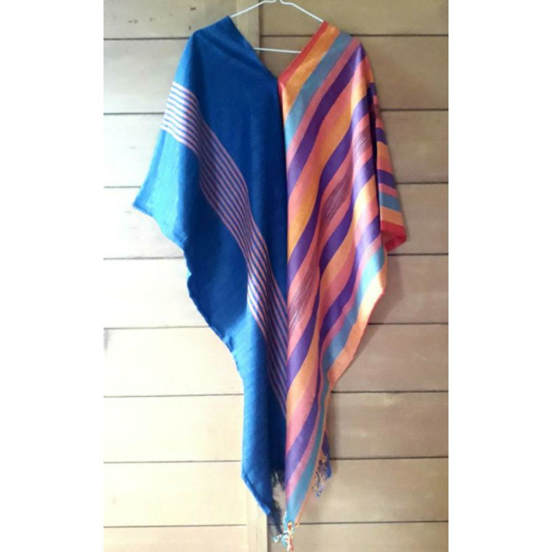 Blus kaftan Lurik Kombinasi