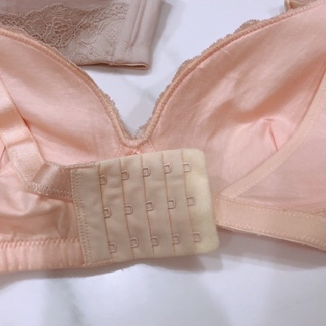 Bra Menyusui (S19) Pakaian dalam wanita motif elegan TANPA KAWAT dan busa normal bahan super halus