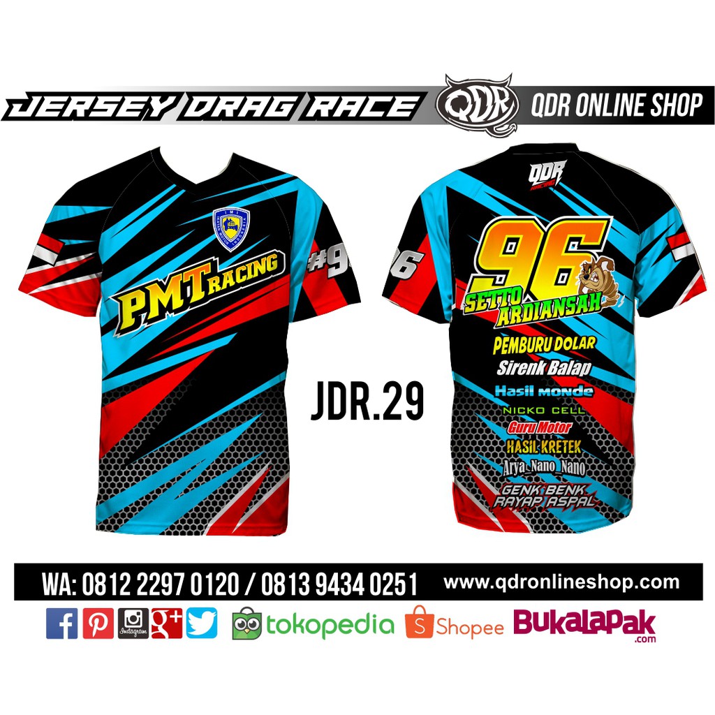 60 Desain Baju  Futsal Racing  Desaprojek