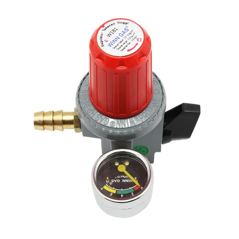 WINN GAS Regulator Gas Tekanan Tinggi W 181 M METER HIGH PRESSURE SELANG