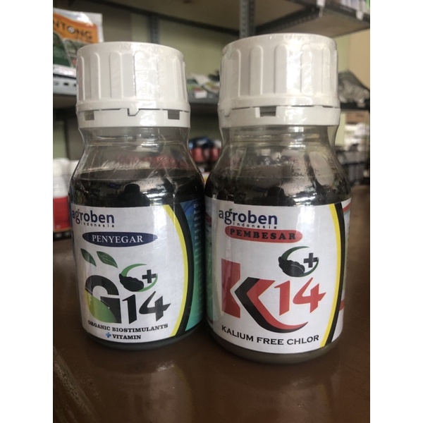 Agroben G14(Penyegar) Agroben K14(Pembesar)