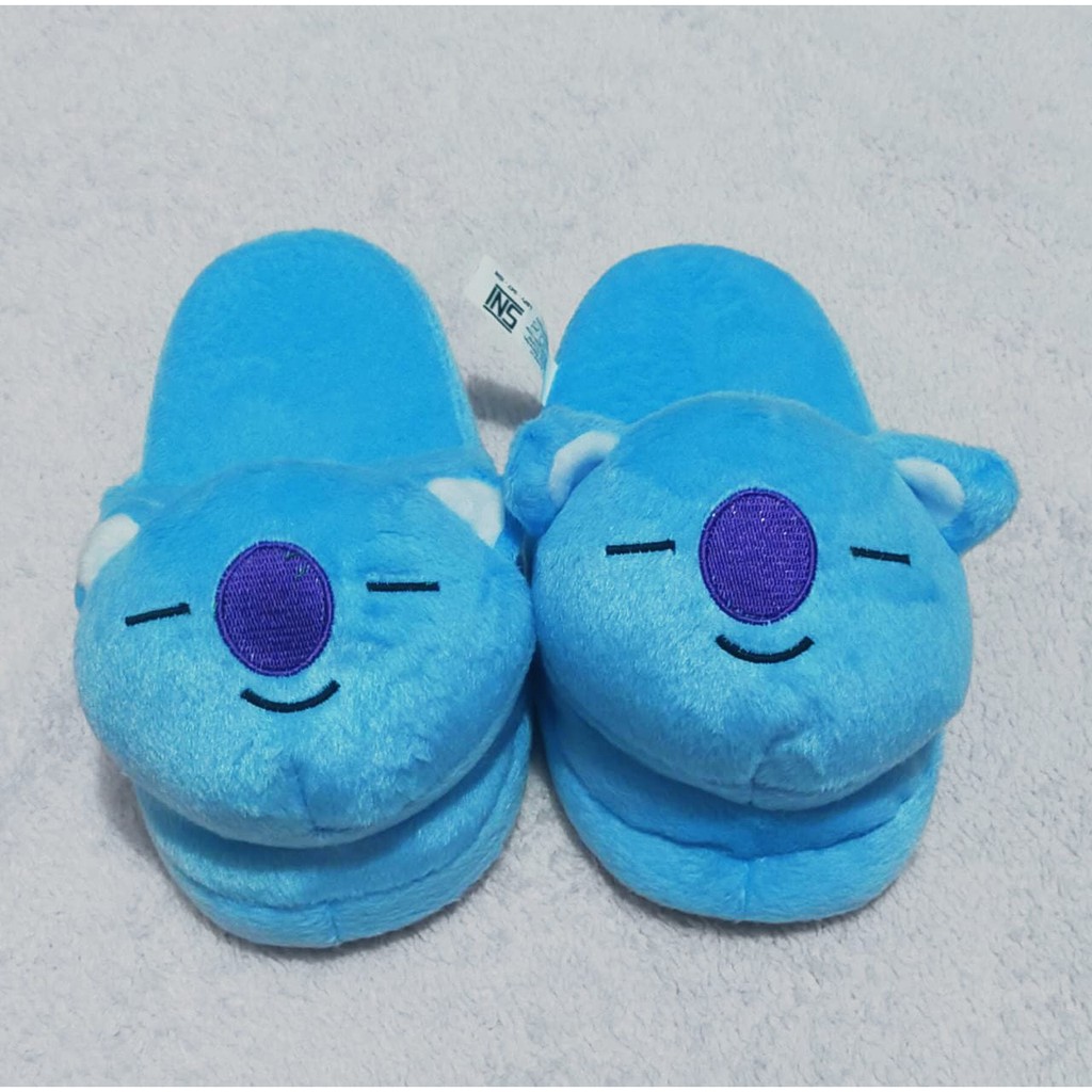  Sandal  BT21  Karakter Boneka Lembut Tebal Lucu Shopee  