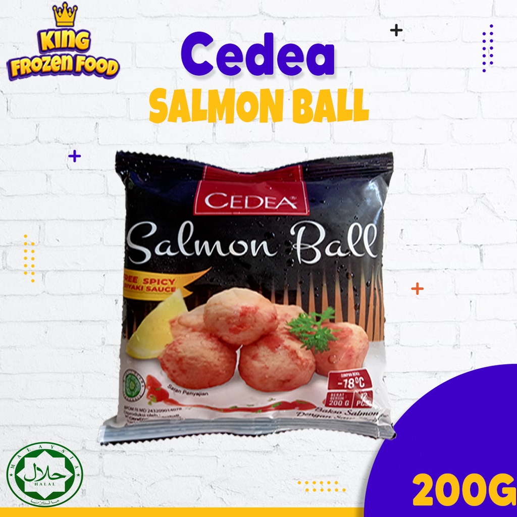 Cedea Salmon Ball/Bola Salmon 200G