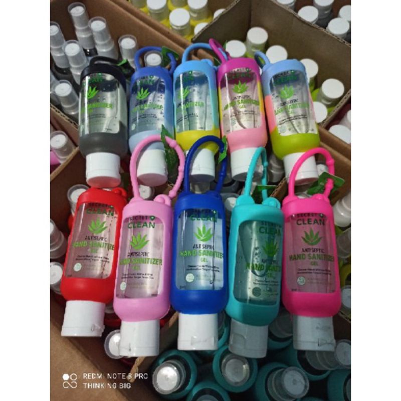 Hand Sanitizer gel / Hand sanitizer Secret Clean / Sanitizer Gel 50ml / sanitizer gantung #Handsanit