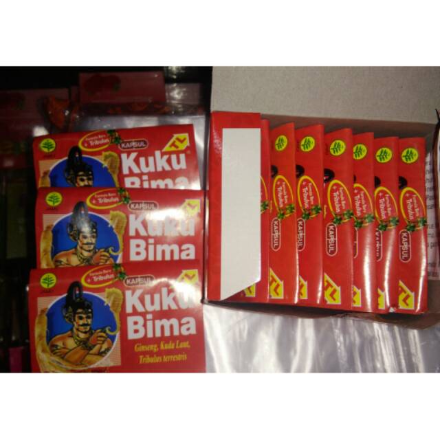 Kuku bima TL tribulus kapsul per blister(isi 2 kapsul)
