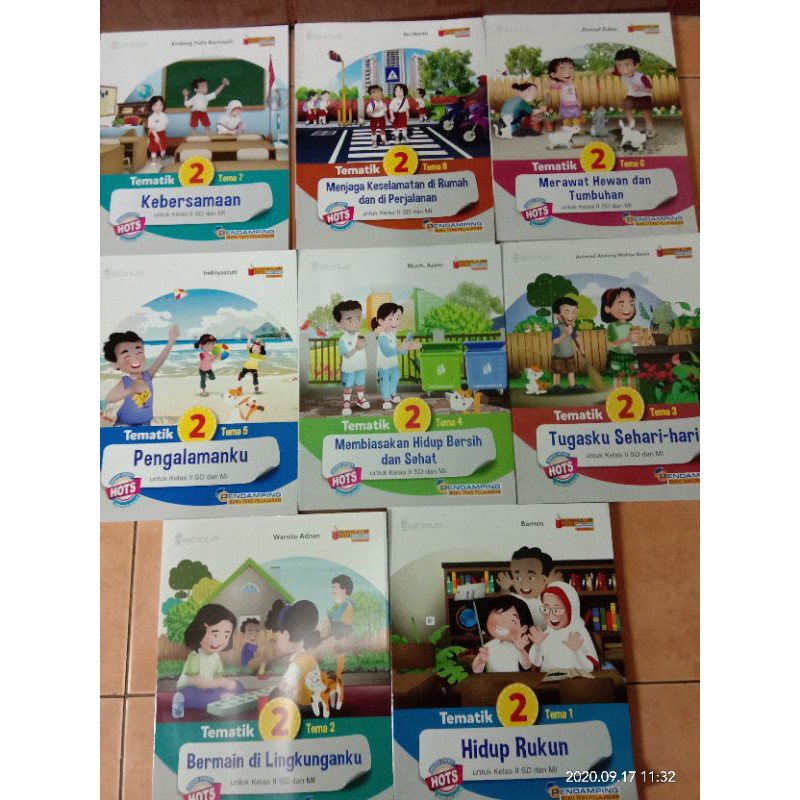 

Buku Paket Tematik SD kelas 2 Tema 12345678 Platinum