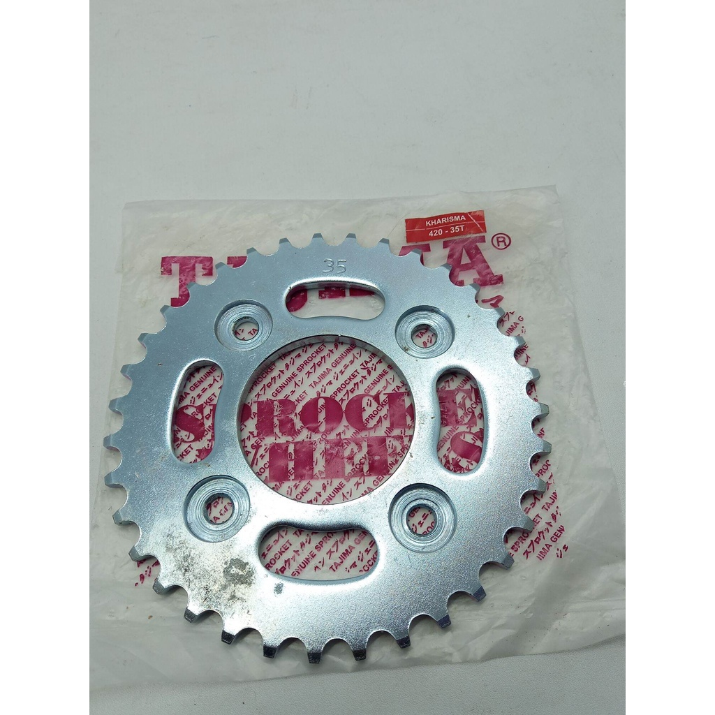 gir  belakang karisma supra x 125 ukuran 35 420 Tajima