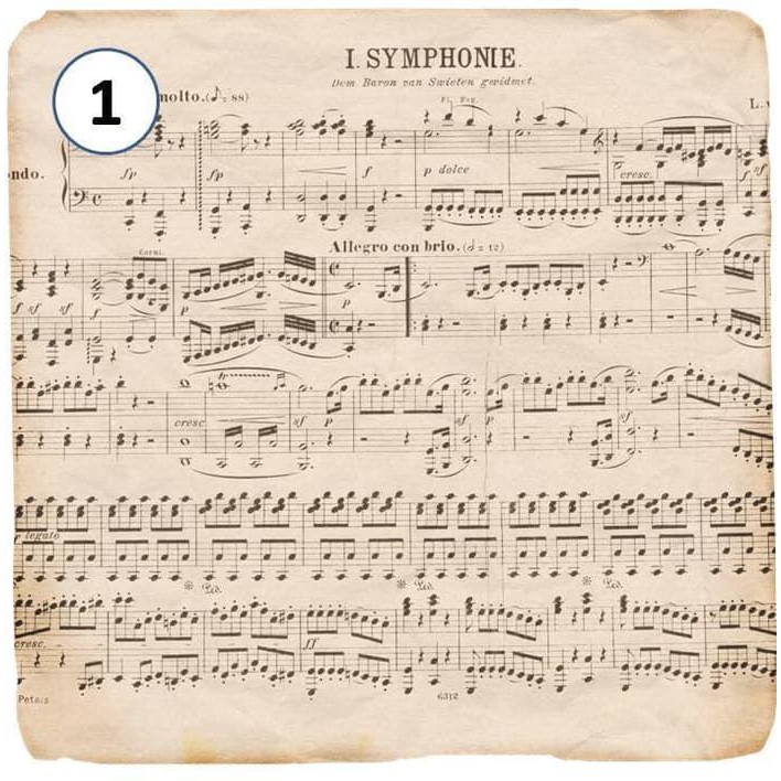 Kertas Scrapbook - Vintage Music Paper_FFH Design