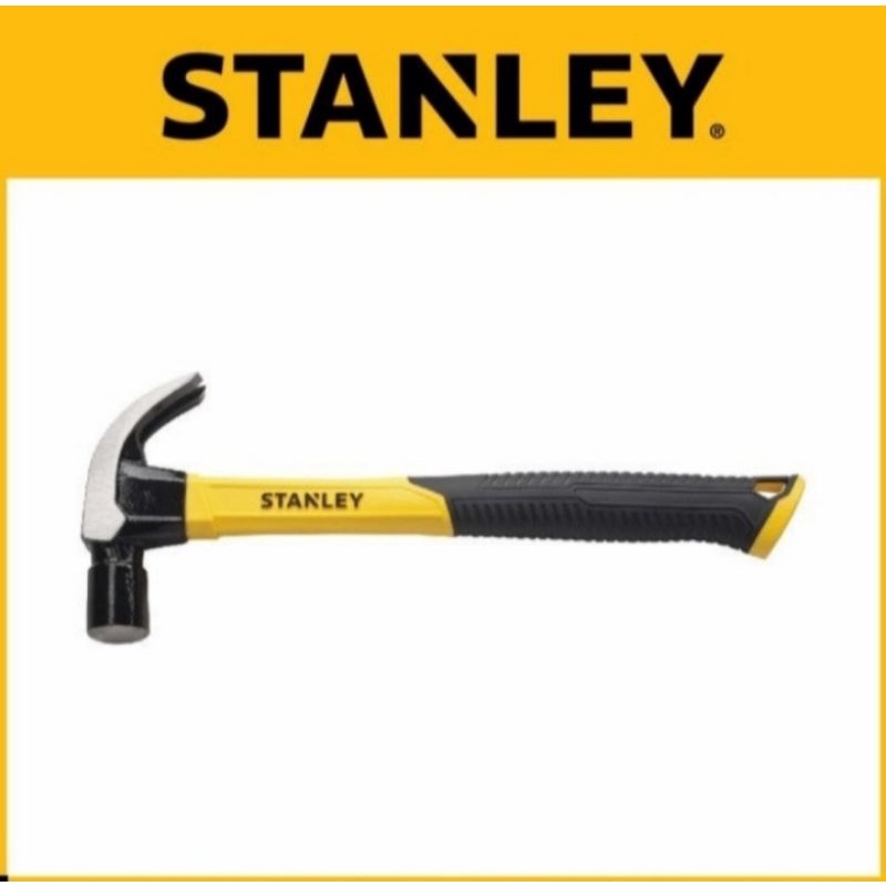 Stanley Palu Kuku Kambing 16 Oz Fiberglass Handle Hammer STHT51391